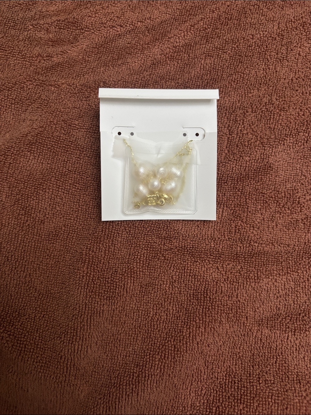 Kendra Scott Gold Necklace with White Pearl Drops - Picture 2 of 4